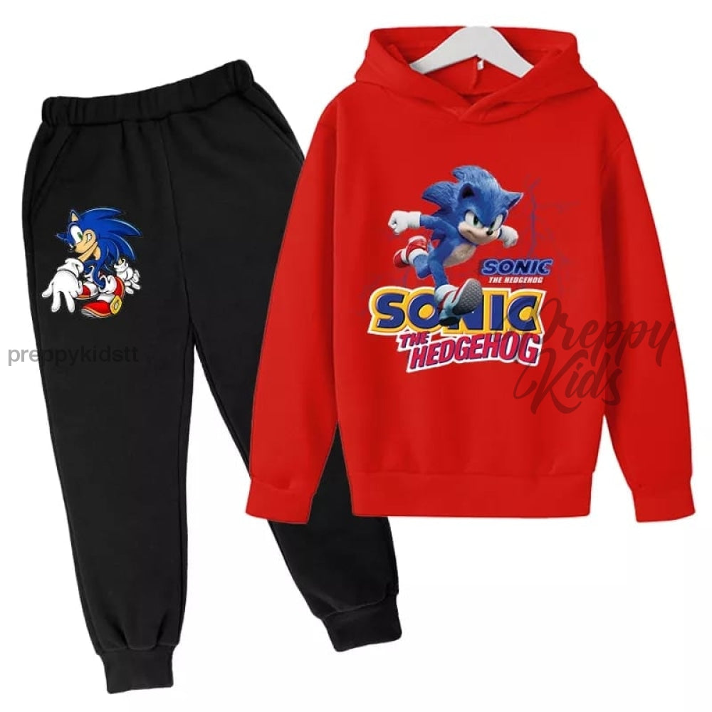 Sonic Track Suit (Ultimate Run) Red Track Suits