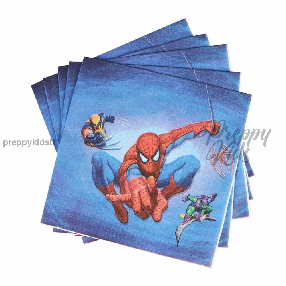 Spiderman 20 Party Napkins Party Decorations