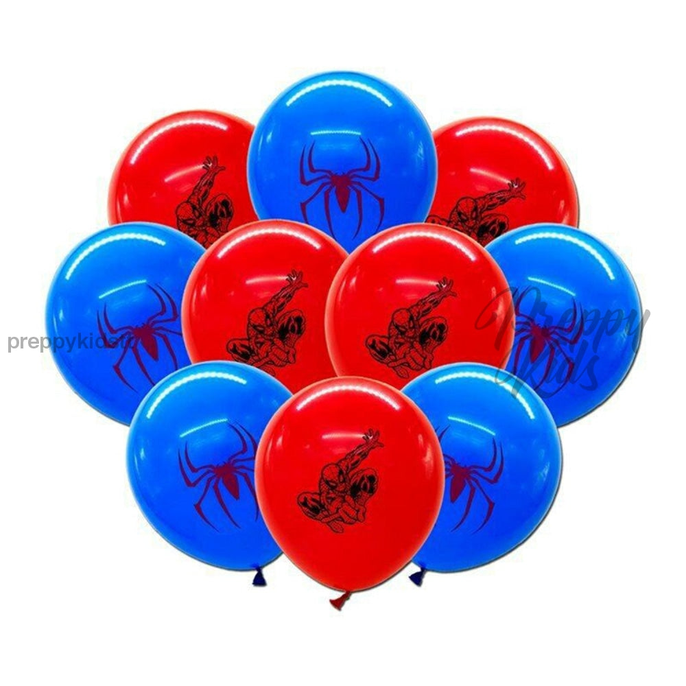 Spiderman Party Decoration Package Decorations