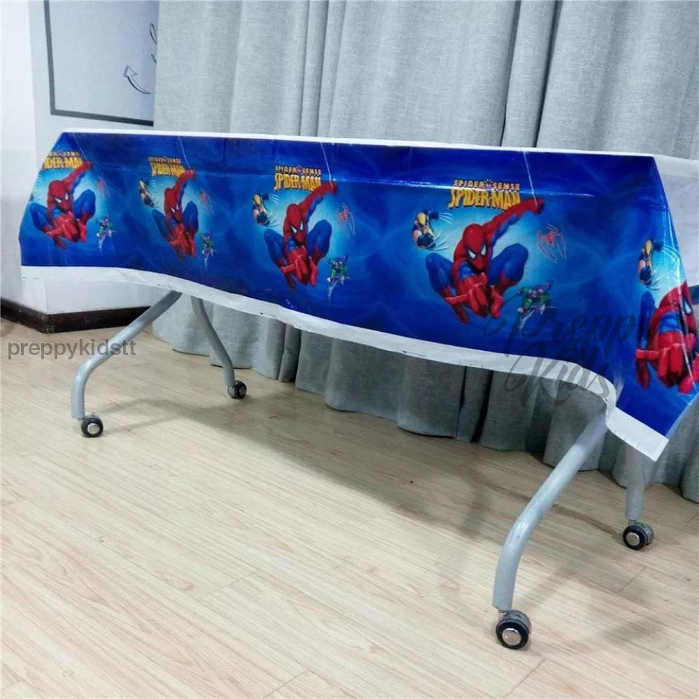Spiderman Party Tablecloth Party Decorations