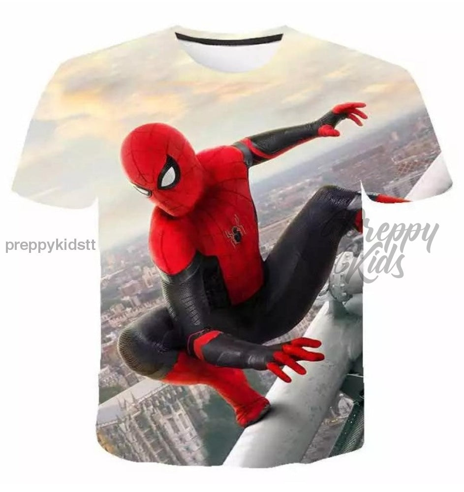 Spiderman Sky Tshirt 3D Hoodies