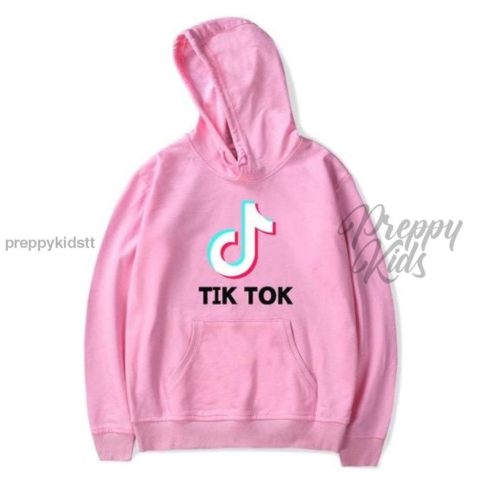 Tik Tok Hoodie (Pink) 3D Hoodies