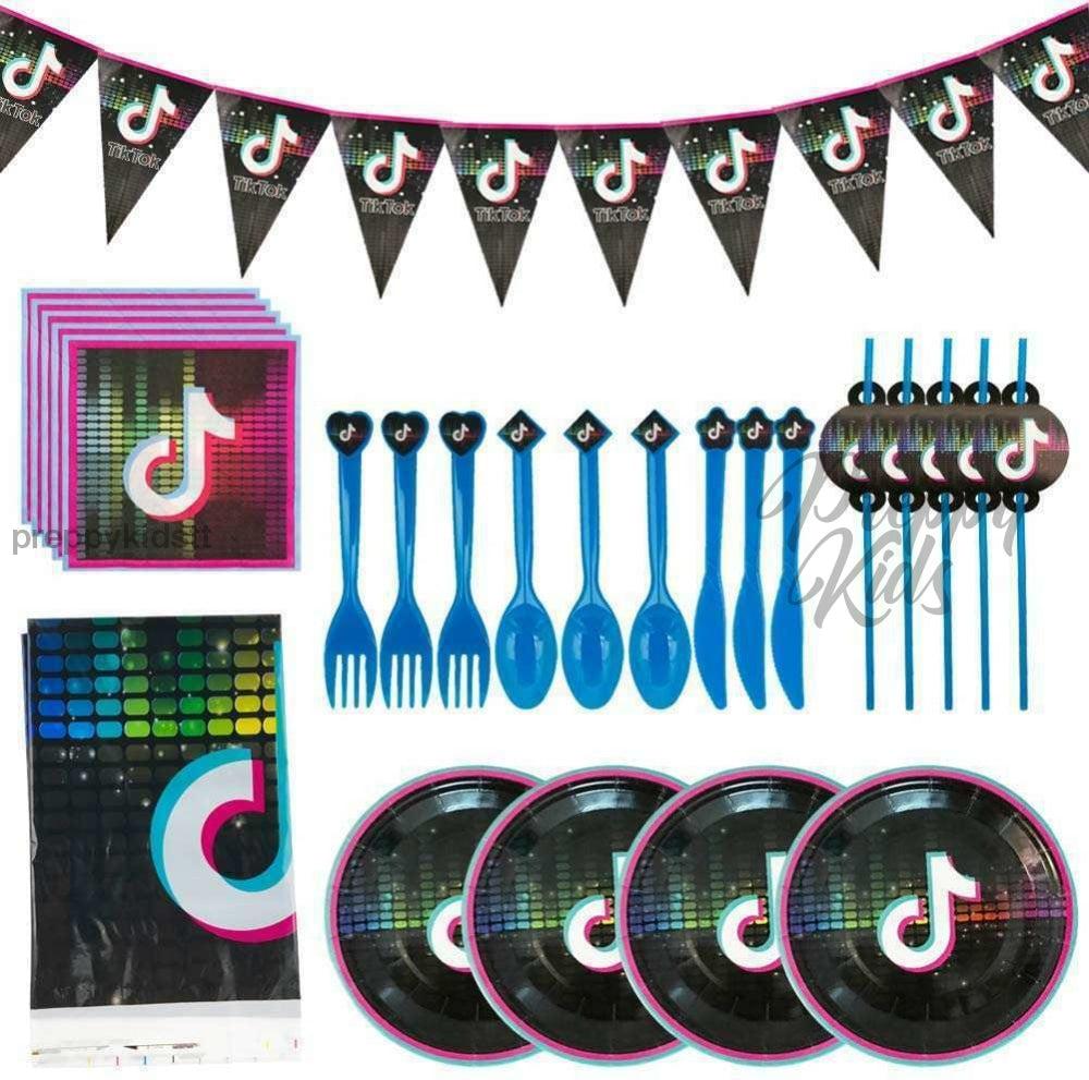 Tik Tok Party Decorations (105 Pcs)