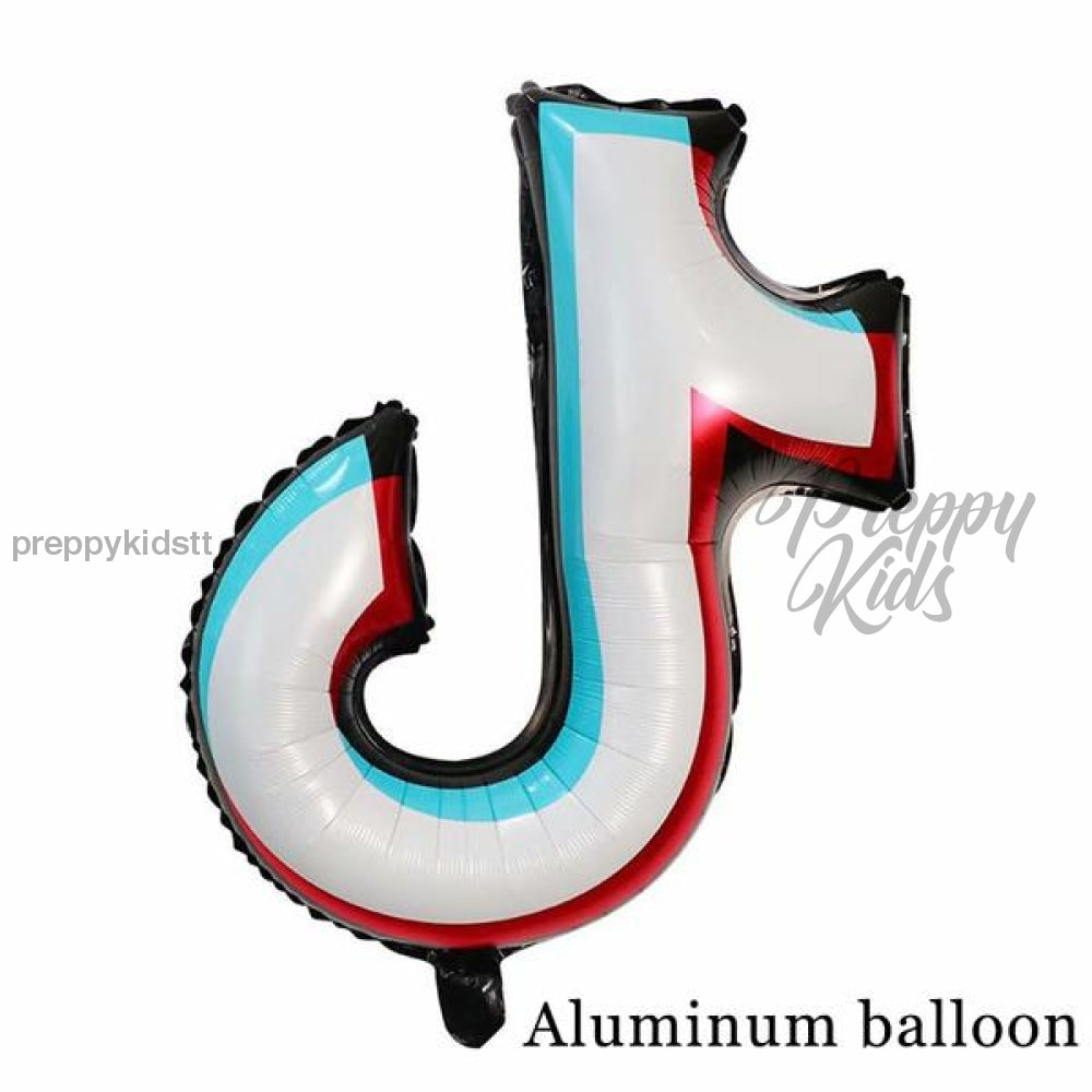 Tiktok Foil Balloon Decorations Party