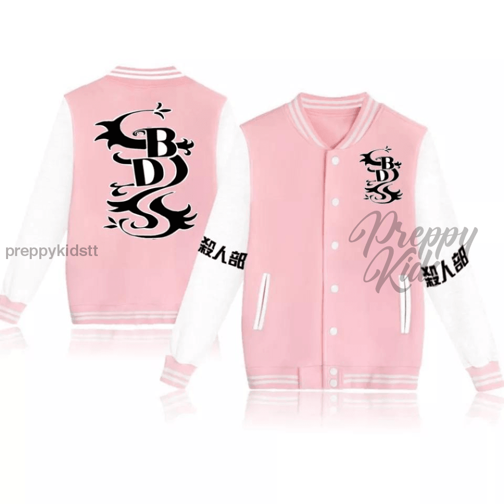 Tokyo Revengers Baseball Jacket Pink Black Dragon 3D Hoodies