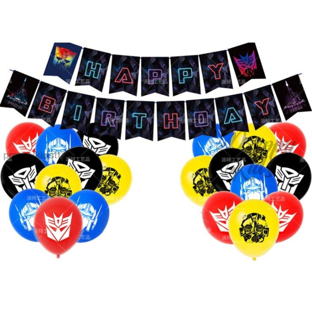 Transformers Party Decoration Package Decorations