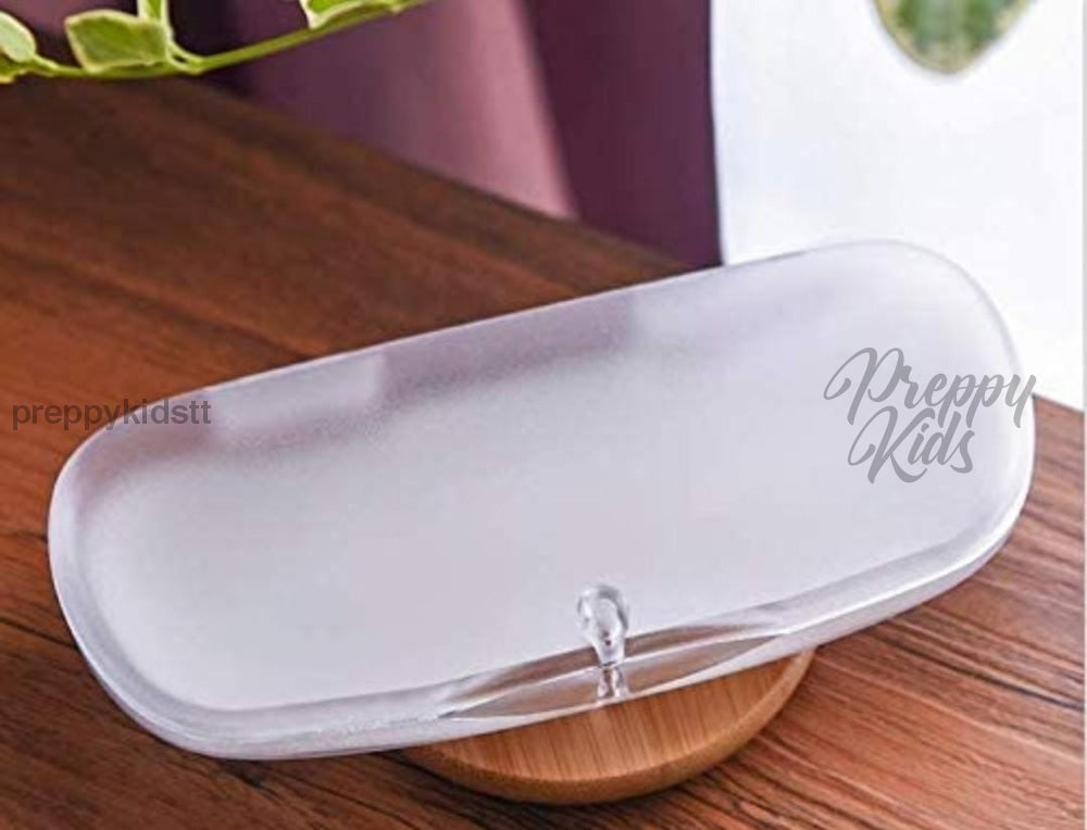 Transparent Plastic Glasses Case