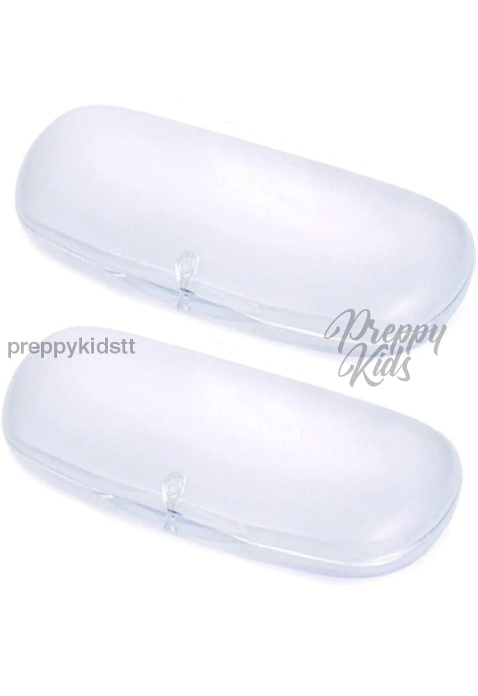 Transparent Plastic Glasses Case