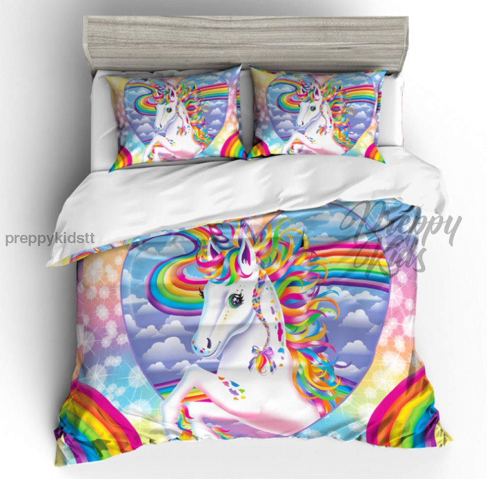 Unicorn 3D Comforter Sets Rainbow