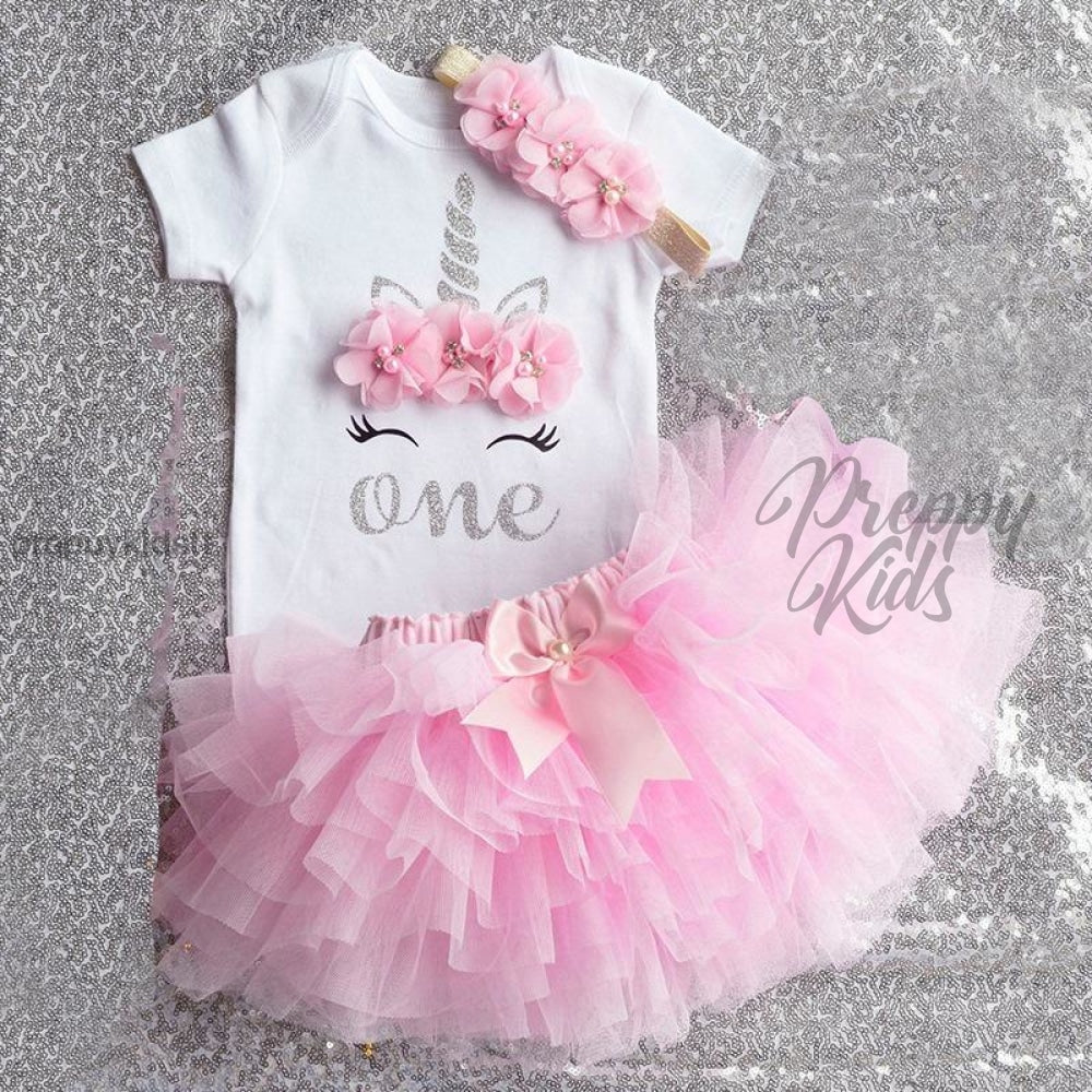 Unicorn First Birthday Outfits