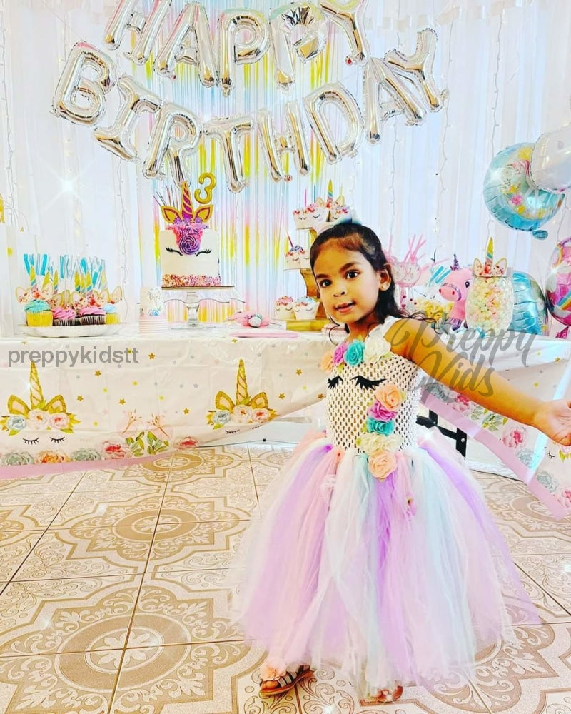 Unicorn first sales birthday dress