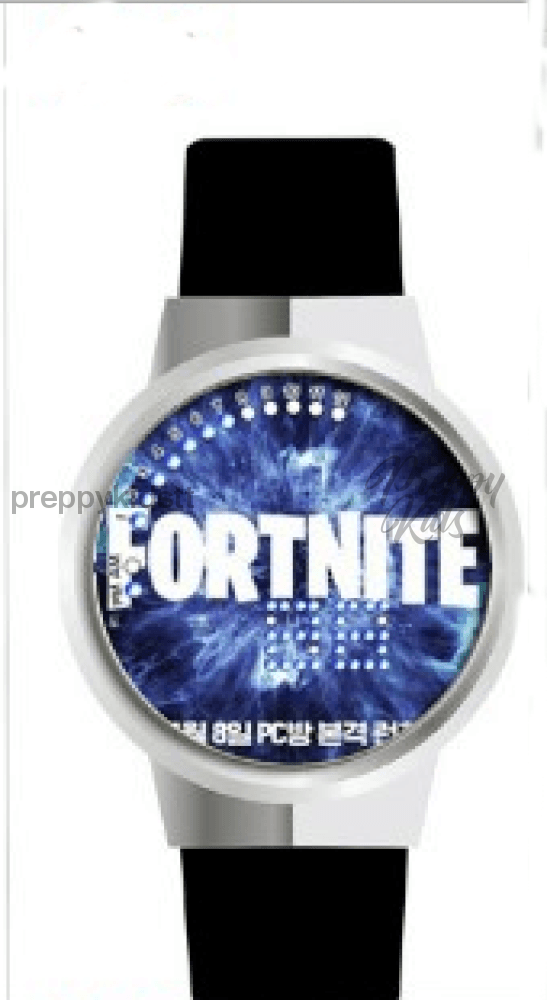Waterproof Fortnite Touch Screen Wrist Watch With Luminous Feature Blue Fusion Led