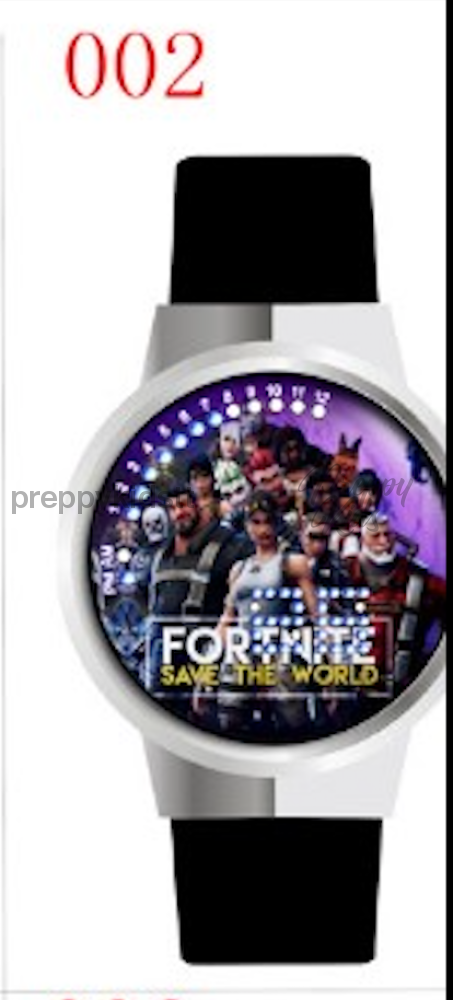 Waterproof Fortnite Touch Screen Wrist Watch With Luminous Feature Led