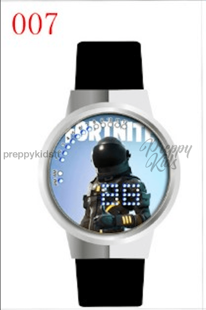 Pastele Fortnite Watch Custom Unisex Black Quartz Watch Premium Gift Box  Watches